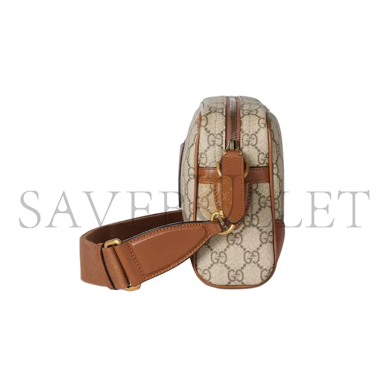 GUCCI GG EMBLEM SMALL CROSSBODY BAG 821155 (23*16.5*8cm)